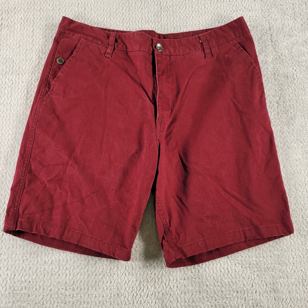 Empyre Slim Chino red shorts size 34